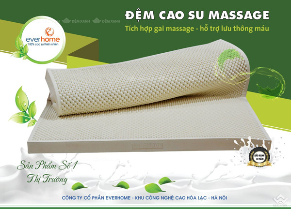 Top 10 đệm cao su