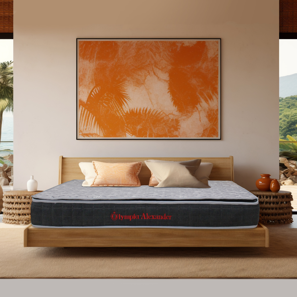 chọn đệm bông ép Olympia