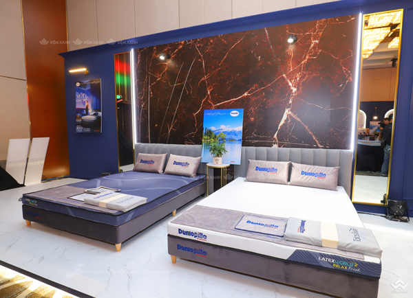 chọn đệm cao su Dunlopillo