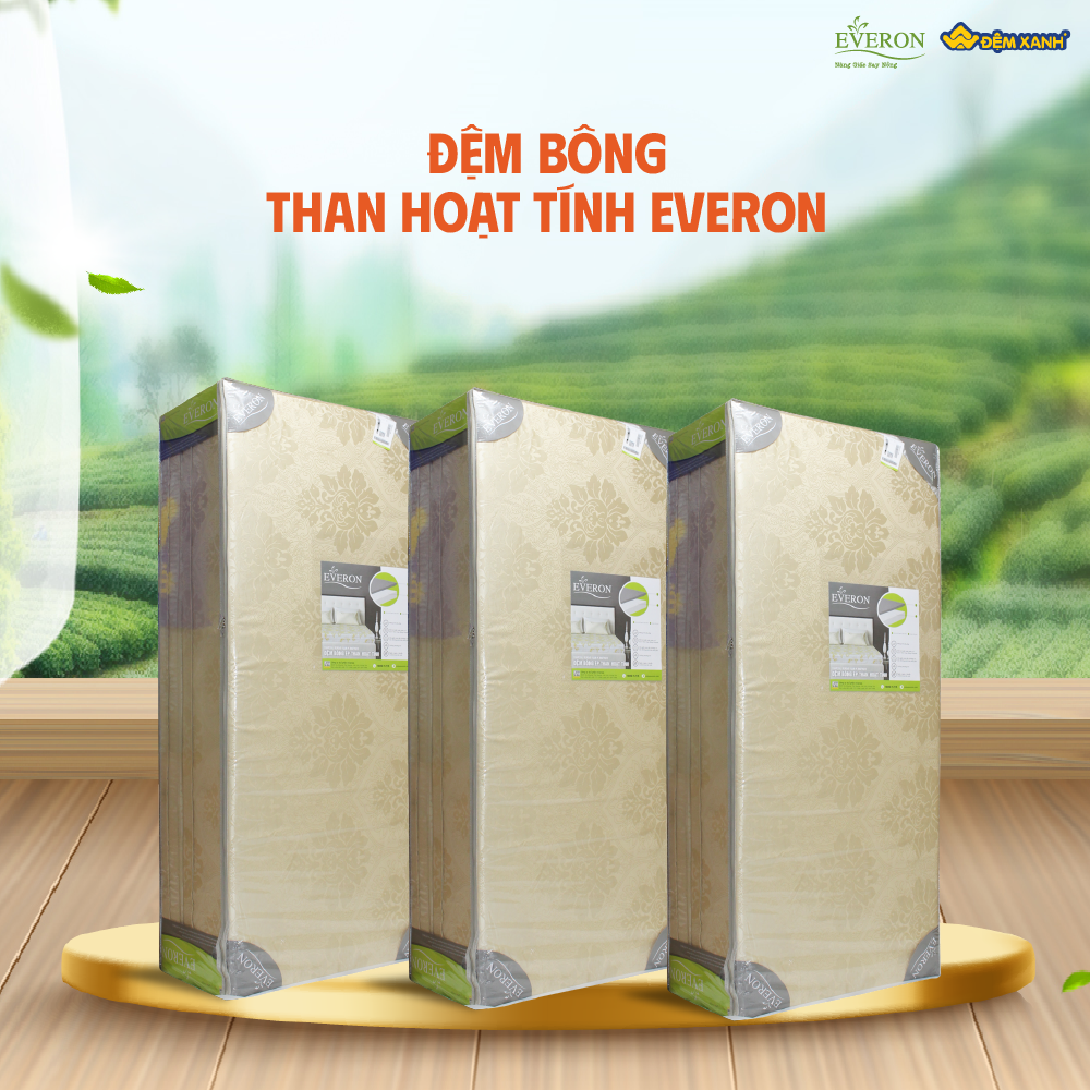 Đệm bông ép 1m5