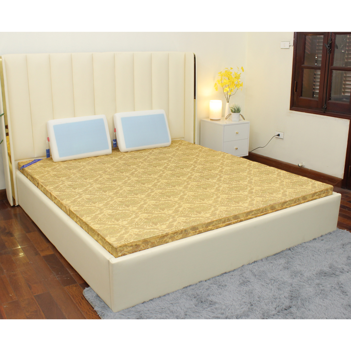 Đệm bông ép 1m (1mx1m9 và 1mx2m) giá bao nhiêu?