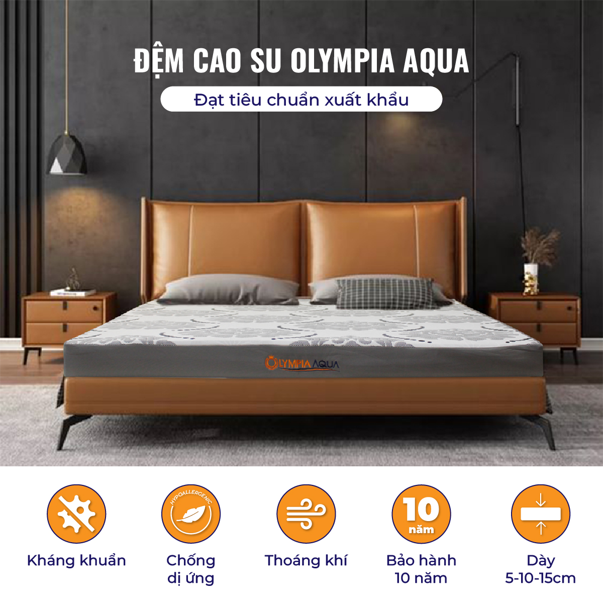 chọn đệm cao su Olympia hay cao su Everhome