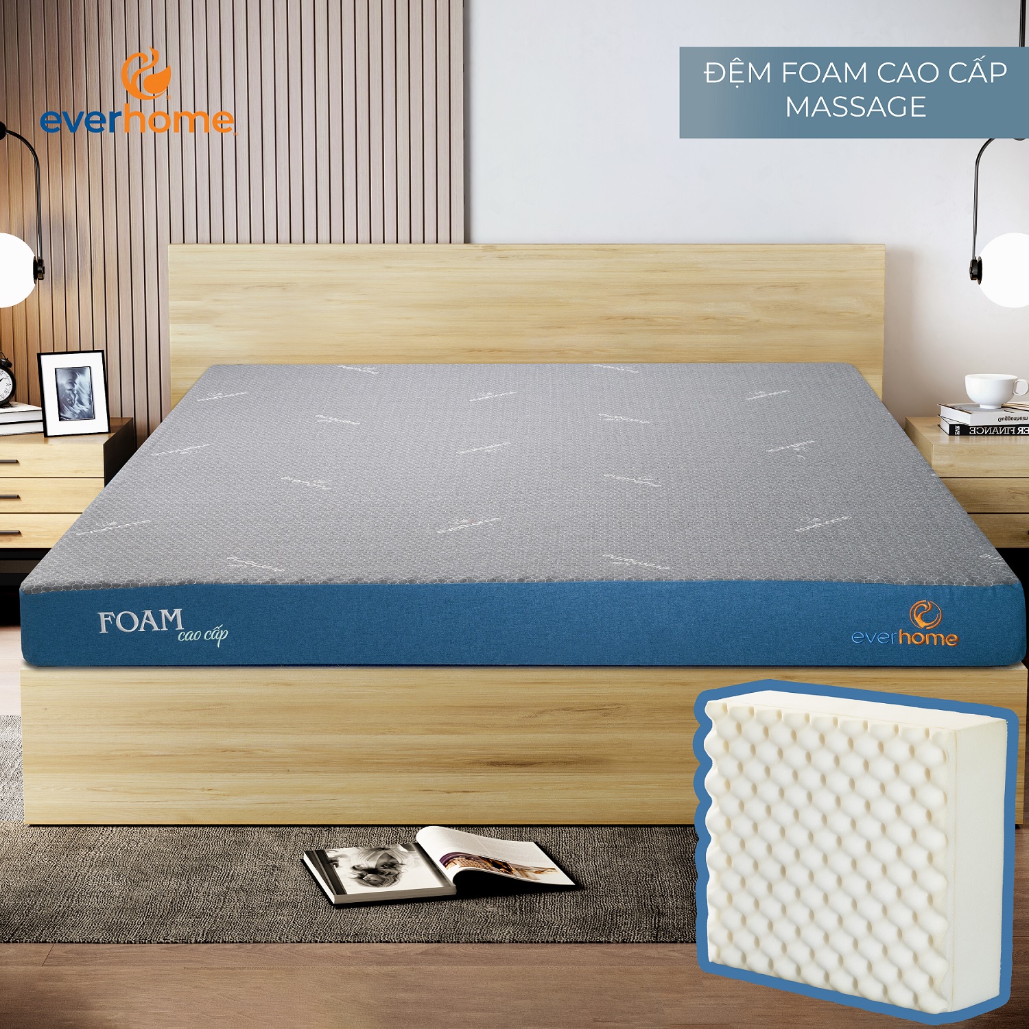 chọn đệm foam Olympia hay đệm foam Everhome